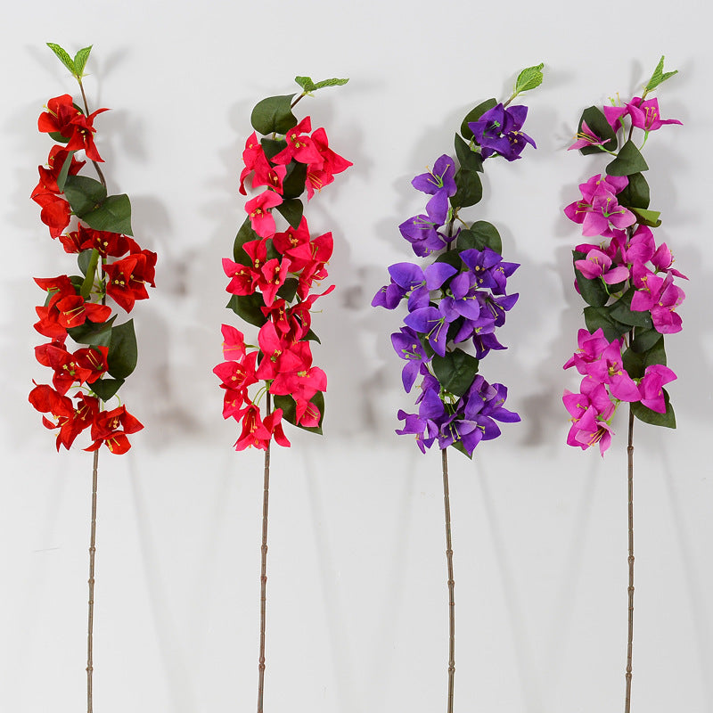 78 cm Bougainvillea artificielle Pour le mariage et la décoration intérieure