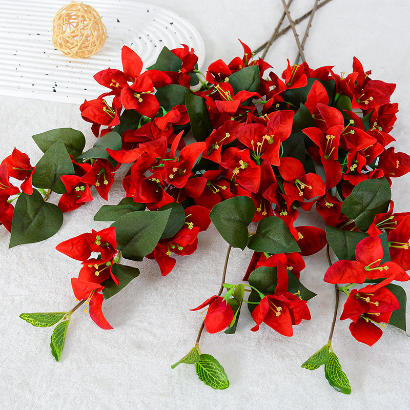 78 cm Bougainvillea artificielle Pour le mariage et la décoration intérieure