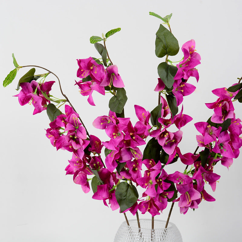 78 cm Bougainvillea artificielle Pour le mariage et la décoration intérieure