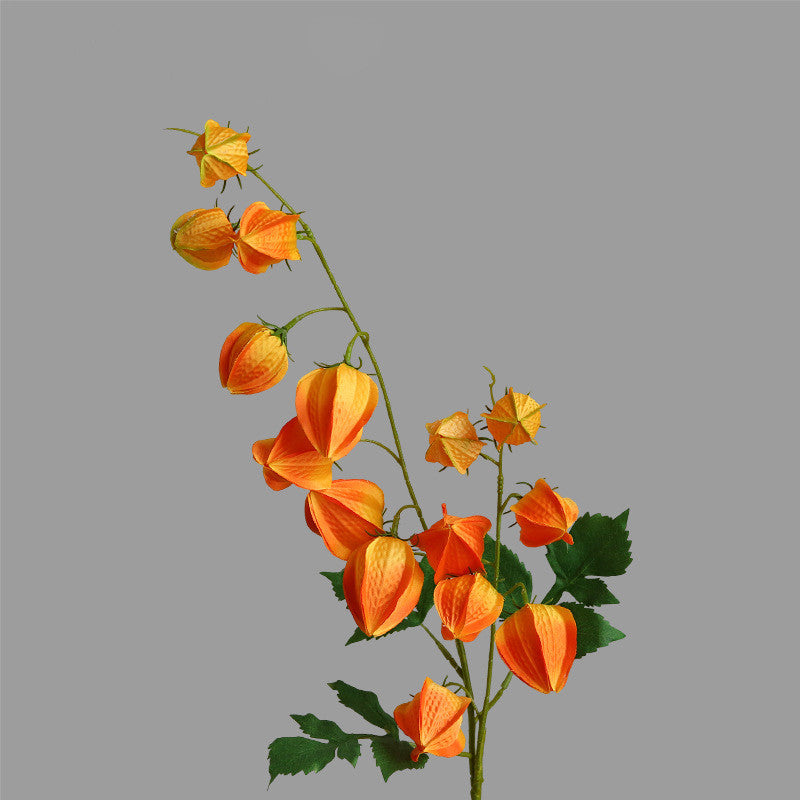 Branche unique de physalis artificiel de 88 cm