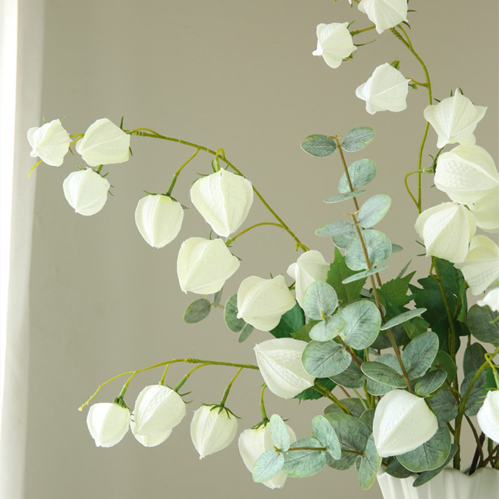 Branche unique de physalis artificiel de 88 cm