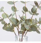 50 cm Eucalyptus artificiel à texture tactile - Pour mariage et décoration intérieure