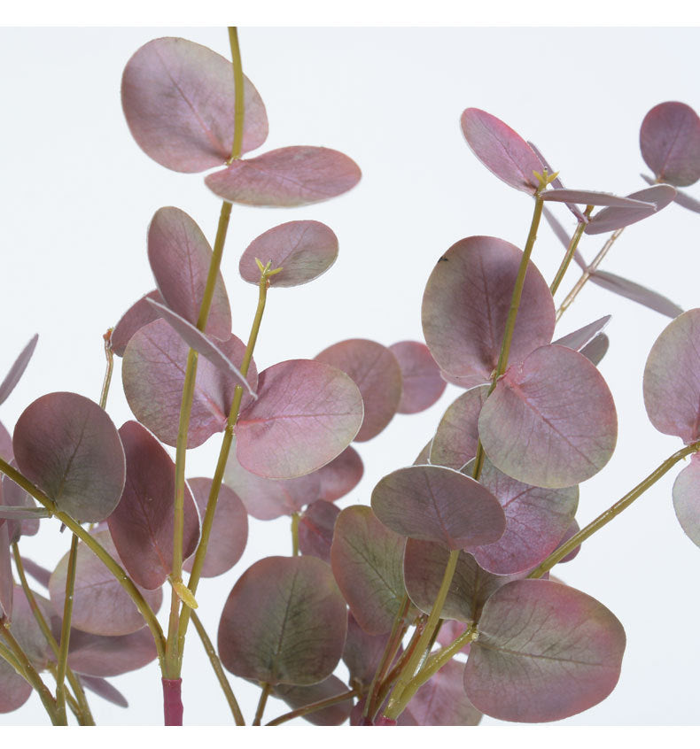 50 cm Eucalyptus artificiel à texture tactile - Pour mariage et décoration intérieure