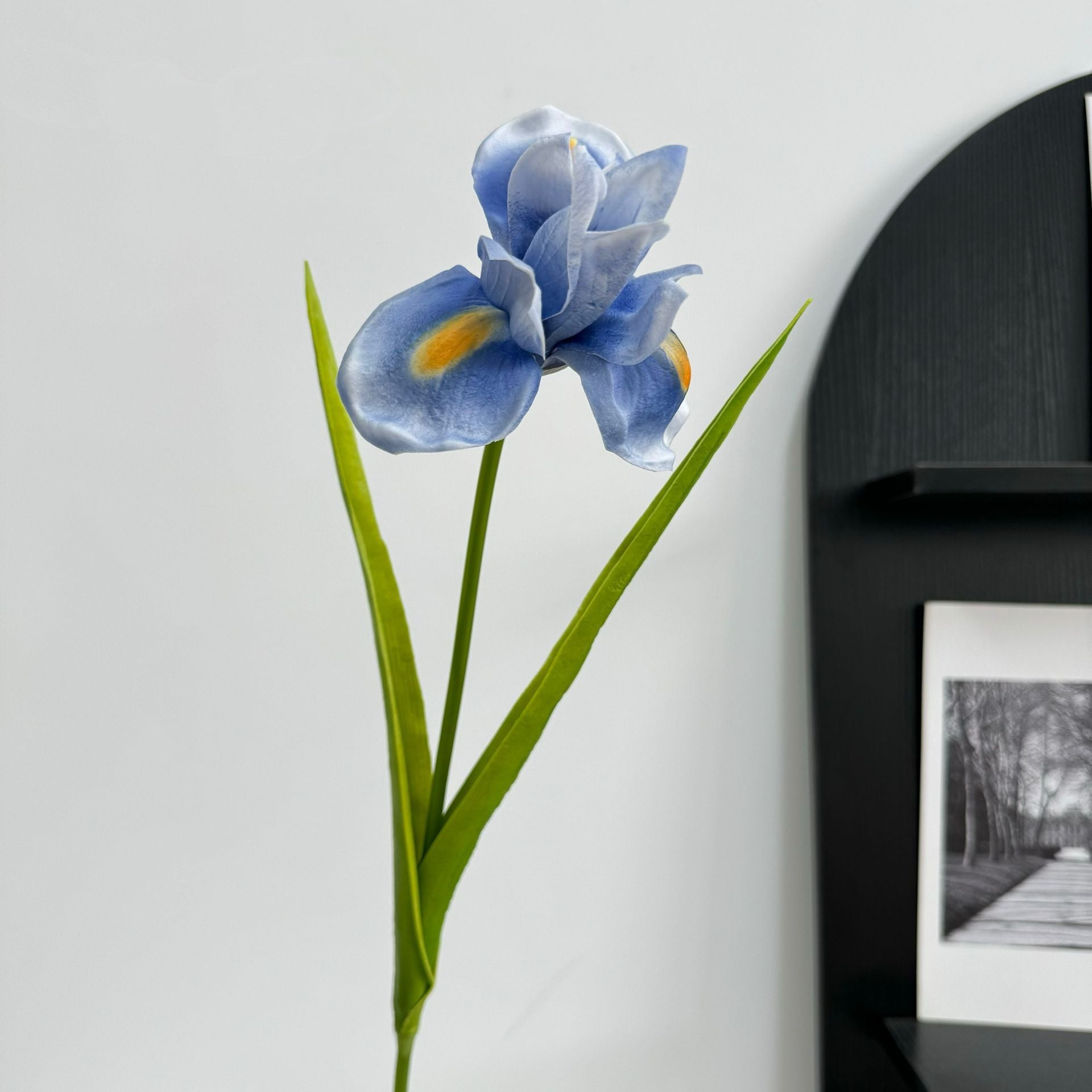 Gros vente de fleurs artificielles d'iris Touch Real de 55 cm