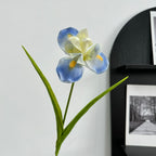 Gros vente de fleurs artificielles d'iris Touch Real de 55 cm