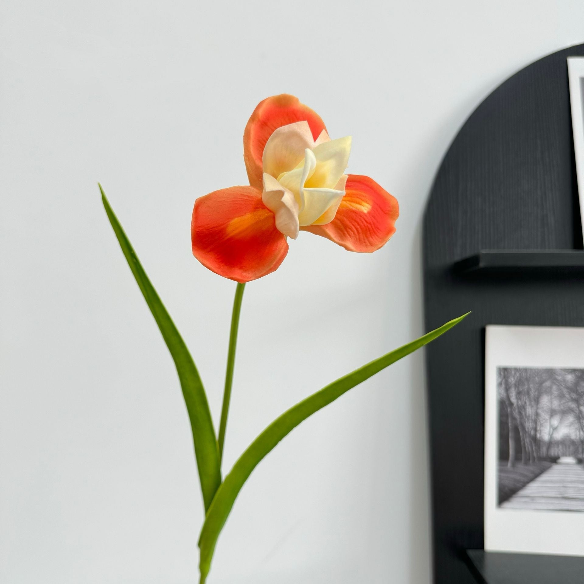 Gros vente de fleurs artificielles d'iris Touch Real de 55 cm