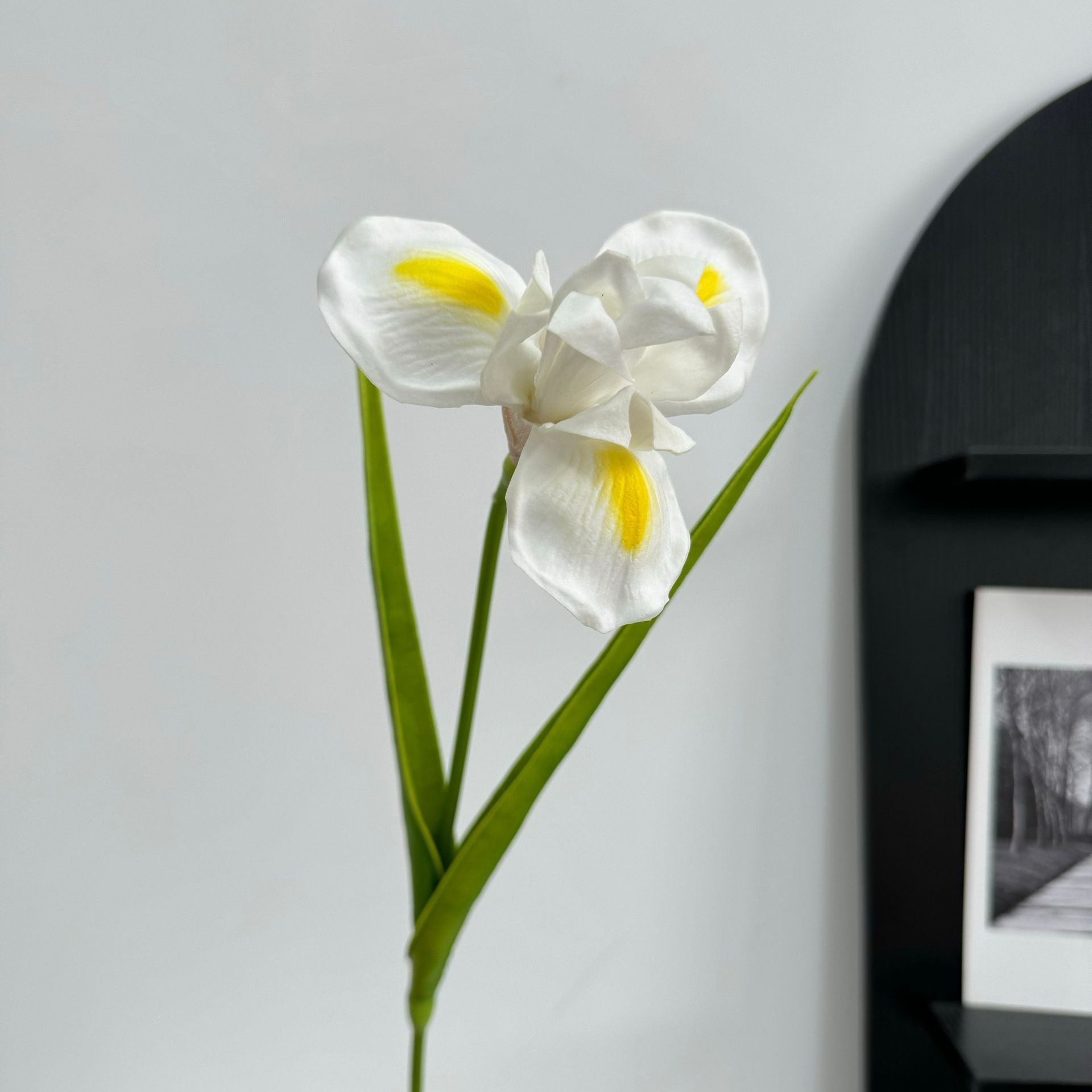 Gros vente de fleurs artificielles d'iris Touch Real de 55 cm