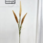 3 tiges de fleurs artificielles roseaux et queue de renard, décoration intérieure champêtre, 90 cm, style rétro français
