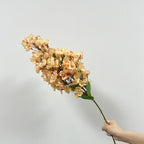 Fleur artificielle en polyester teinté, branche de pommier du Japon (74 cm), décoration intérieure élégante, mariage, maison, café