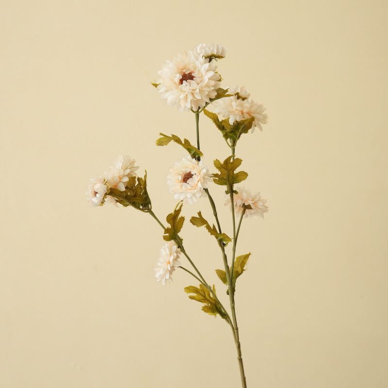 Bouquet de marguerites artificielles en soie, 54 cm, 8 fleurs, décoration intérieure, ambiance élégante et sans entretien