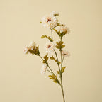 Bouquet de marguerites artificielles en soie, 54 cm, 8 fleurs, décoration intérieure, ambiance élégante et sans entretien