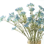 Fleurs artificielles Delphinium, bouquet de 55 cm, décoration intérieure, mariage, événements