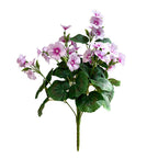 Bouquet de fleurs artificielles de bégonia, 36 fleurs, 100 cm, décoration d'intérieur, mariage, événements