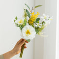 Bouquet de camélias artificiels en soie, 45 cm, décoration intérieure, mariage, événements, ins moderne, élégant