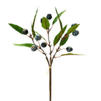 Bouquet de fruits artificiels avec feuilles, 45 cm, décoration de table, style bohème chic