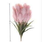 Tige artificielle Pampas 50 cm, décoration élégante pour mariage, maison, extérieur, couleur naturelle
