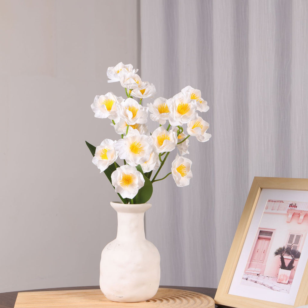 Bouquet de fleurs artificielles Pittosporum (25 cm), décoration élégante pour mariage, maison et espaces commerciaux