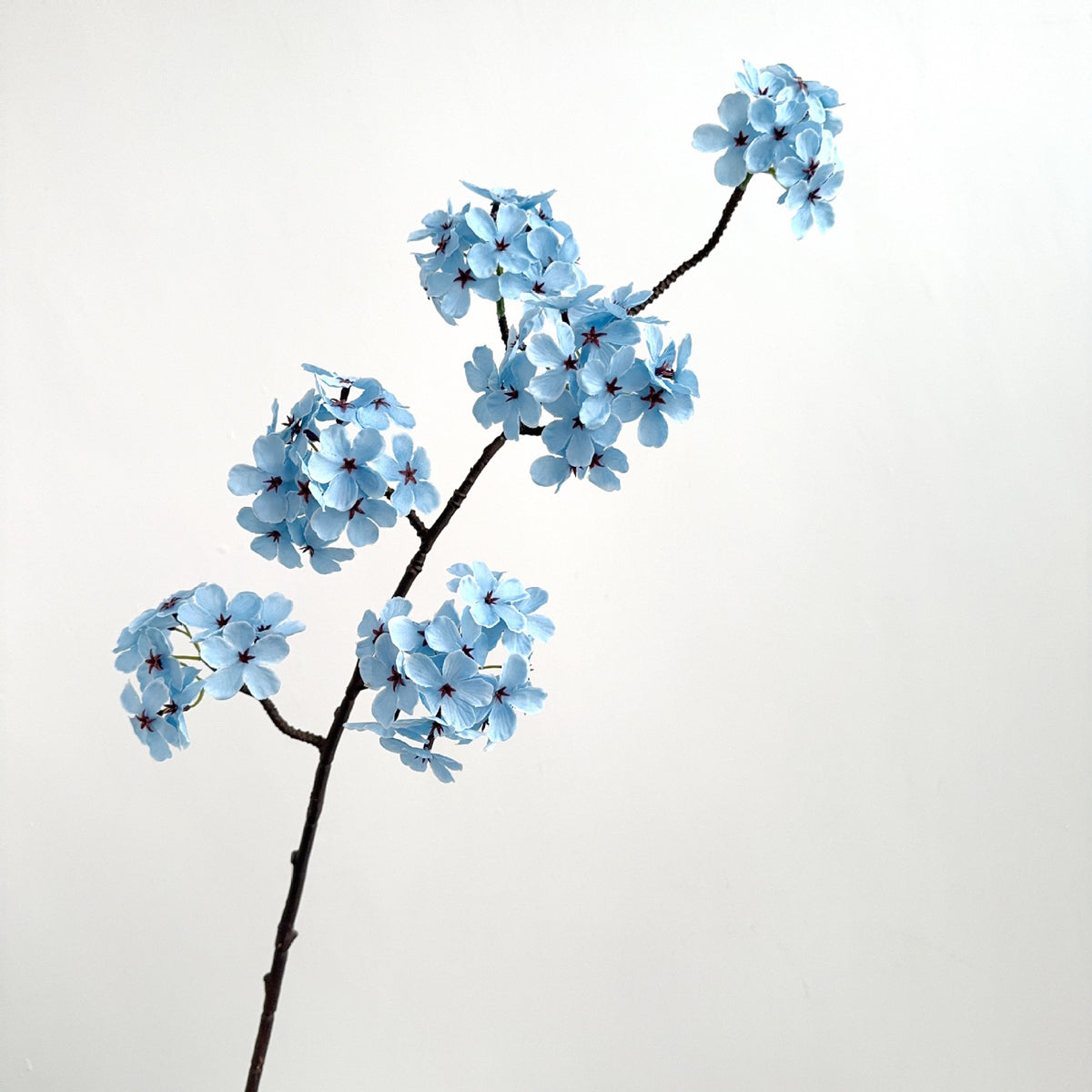 Bouquet artificiel de poirier en fleurs, 6 têtes, 92 cm, soie, décoration élégante pour mariage, terrasse, intérieur
