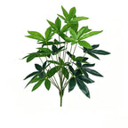 Plante artificielle feuilles de fortune, 18 tiges, 74 cm, décoration intérieure élégante, style rétro français