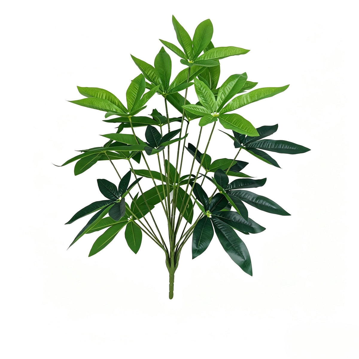 Plante artificielle feuilles de fortune, 18 tiges, 74 cm, décoration intérieure élégante, style rétro français
