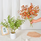 Feuilles artificielles de Caladium, 18 cm, idéales pour décoration intérieure et extérieure