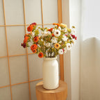 Bouquet de marguerites artificielles en soie, 54 cm, 8 fleurs, décoration intérieure, ambiance élégante et sans entretien