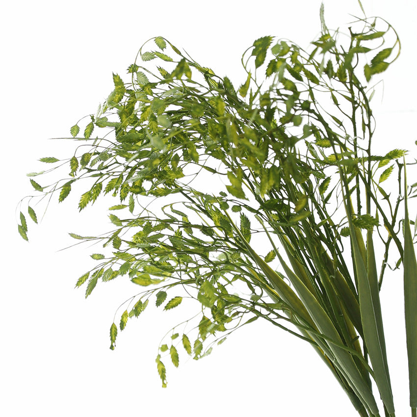 Plante Artificielle Feuillage 2 Branches de Petit Panicaut, 80 cm, Décoration Intérieure et Événementielle