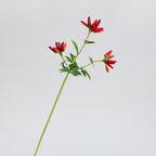 Branche artificielle de piments décoratifs, 69 cm, 32 fruits, intérieur