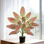 Plante artificielle Alocasia (faux bambou chanceux), 60 cm, décoration intérieure style nordique, pour mariage, bureau et hôtels