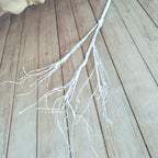 Branche de Corail Artificielle, 100 cm, Une Tige avec 3 Rameaux, Décoration Intérieure, Mariage, Bureau