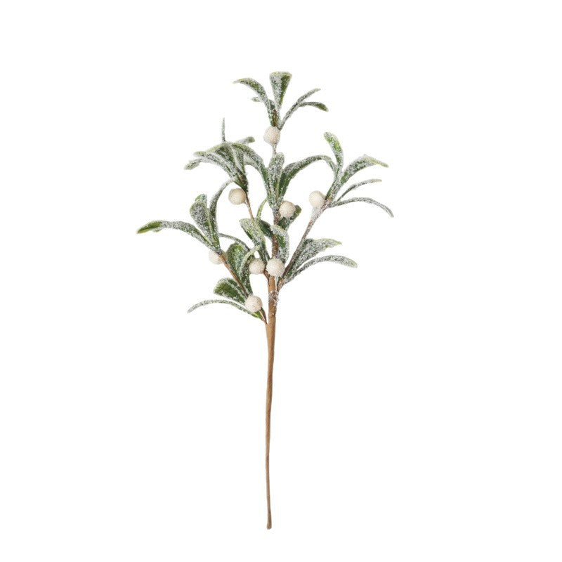 Branche d'olivier artificielle, décoration de Noël, mariage, fêtes, 34 cm, plastique, style nordique, ins