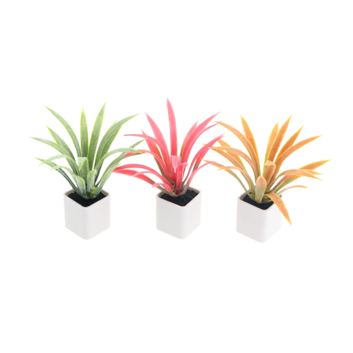Plante artificielle mini ananas en pot, décoration d'intérieur, 7 cm