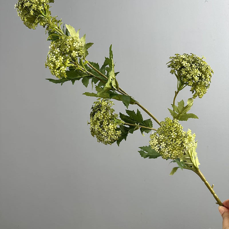 Bouquet de 6 fleurs d'hortensia en plastique, 85 cm, décoration intérieure élégante pour mariage, maison ou bureau