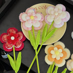 Fleurs artificielles en velours, 10 tiges de fleurs sauvages, 38 cm, décoration intérieure, mariage, événements