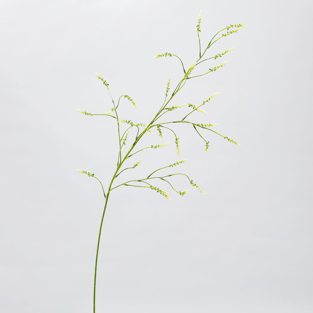 Tige unique de fleur artificielle en plastique, lavande et renouée, 123 cm, décoration intérieure et événementielle