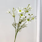 Bouquet de 8 Cosmos en Soie Artificielle, 68 cm - Décoration de Mariage, Maison ou Événement, Style Champêtre et Bohème