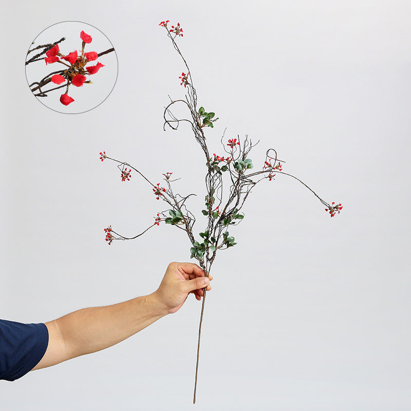Plante Artificielle Gypsophile, Tige Unique avec 18 Fleurs, 85 cm, Tissu Polyester, Décoration Intérieure