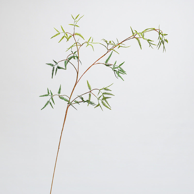 Fougère artificielle en plastique, tige unique de 120 cm, décoration intérieure, style naturel