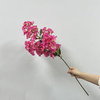 Fleur artificielle en polyester teinté, branche de pommier du Japon (74 cm), décoration intérieure élégante, mariage, maison, café