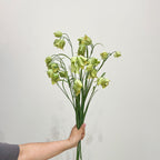 Fausse fleur de fritillaire, bouquet de 5 fleurs, 70 cm, idéal pour mariages et décoration intérieure