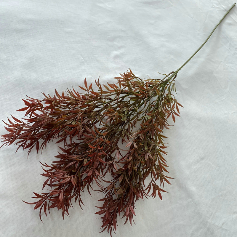 Tige unique de fausse herbe étoilée, 82 cm, plastique, décoration intérieure, mariage, commerce