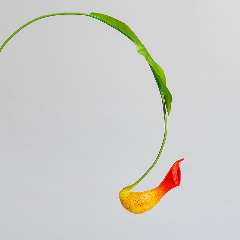 Plante Artificielle Suspendue, Nepenthes, 77 cm, Matériau Plastique, Décoration Intérieure