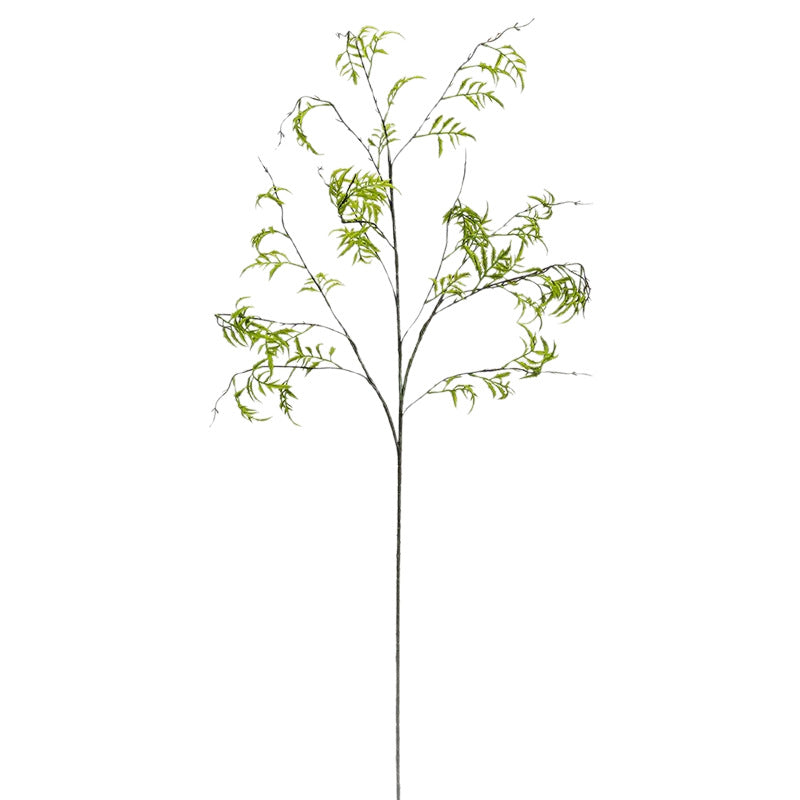 Plante Artificielle Feuillage Persan, Tige Unique de 116 cm, Décoration Intérieure Élégante