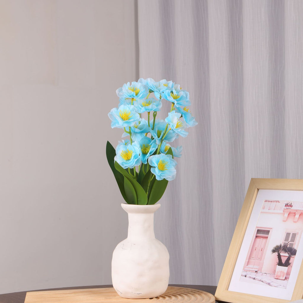Bouquet de fleurs artificielles Pittosporum (25 cm), décoration élégante pour mariage, maison et espaces commerciaux