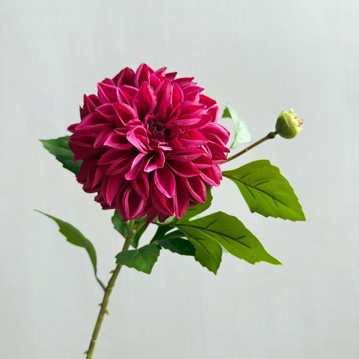 Fleurs artificielles Dahlias et Marguerites, 66 cm, tissu soyeux, décoration intérieure, chic et élégant