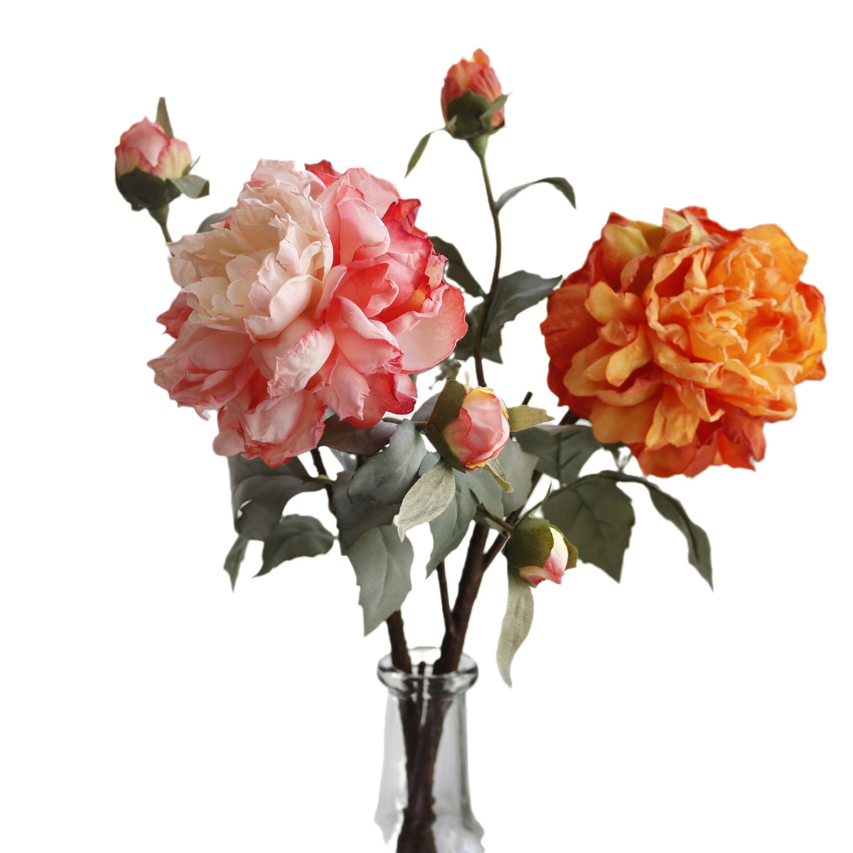 Magnifique pivoine artificielle en soie, bouquet élégant de 62 cm pour mariage, décoration de table et intérieur, style bohème chic