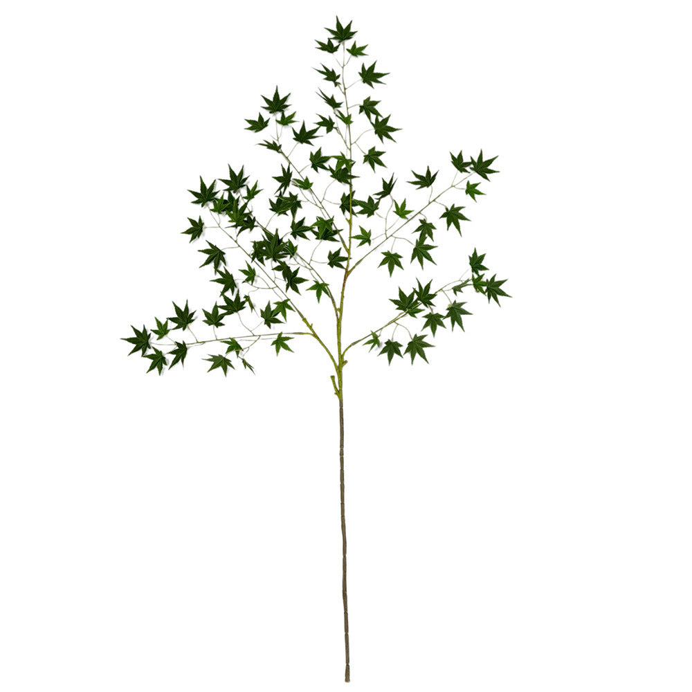 Feuille d'érable artificielle hautement réaliste, 110 cm, idéale pour mariages et décoration intérieure