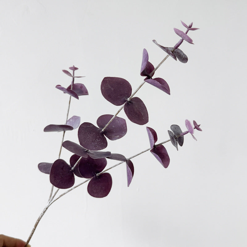 3 Branches d'Eucalyptus Artificiel, 45 cm, Décor d'Intérieur, Mariage, Élégance Naturelle