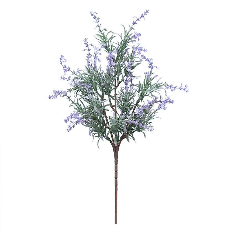 Branche de lavande artificielle, 47 cm, décoration intérieure et extérieure, mariage ou maison