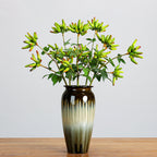 Branche artificielle de piments décoratifs, 69 cm, 32 fruits, intérieur